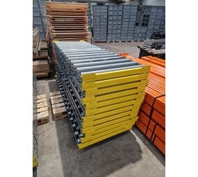 Stow Rolplateau voor pushback palletstelling 2500x855x90, gebruikt Stow Rolplateau voor pushback palletstelling 2500x855x90, gebruikt