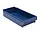 Magazijnbak, 500x230x100 mm, blauw kunststof, gebruikt