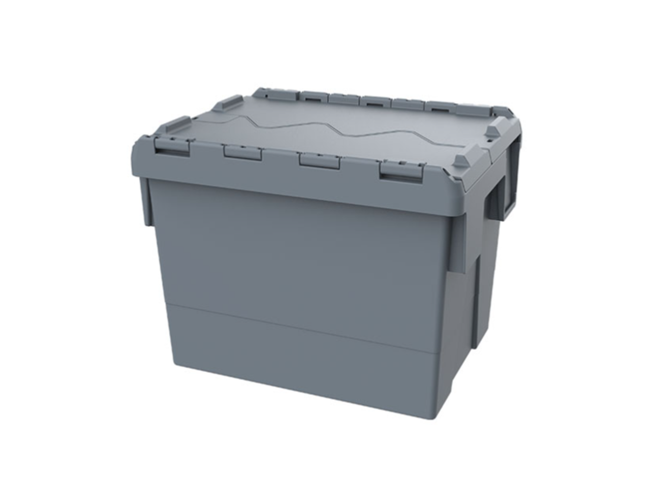 Embox Distributiebak 400x300x360 mm Nestbaar Stapelbaar Grijs, Nieuw Embox Distributiebak 400x300x360 mm Nestbaar Stapelbaar Grijs, Nieuw