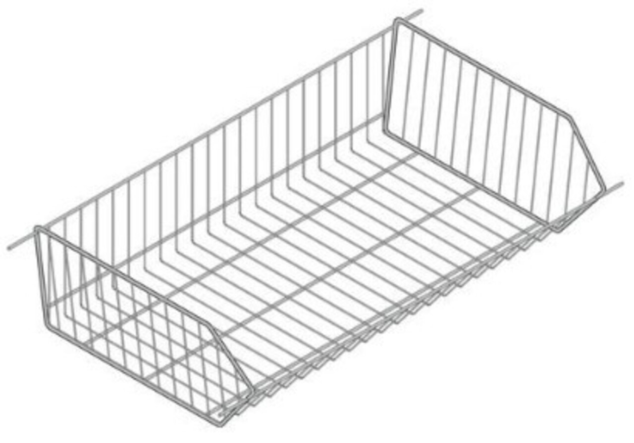 EMRACK Draadmand stelling H250xB100xD50, 6 manden, gebruikt met nieuwe manden EMRACK Draadmand stelling H250xB100xD50, 6 manden, gebruikt met nieuwe manden