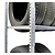 Emrack Bandenstelling H250xB100xD50, 4 niveaus, nieuw Emrack Bandenstelling H250xB100xD50, 4 niveaus, nieuw