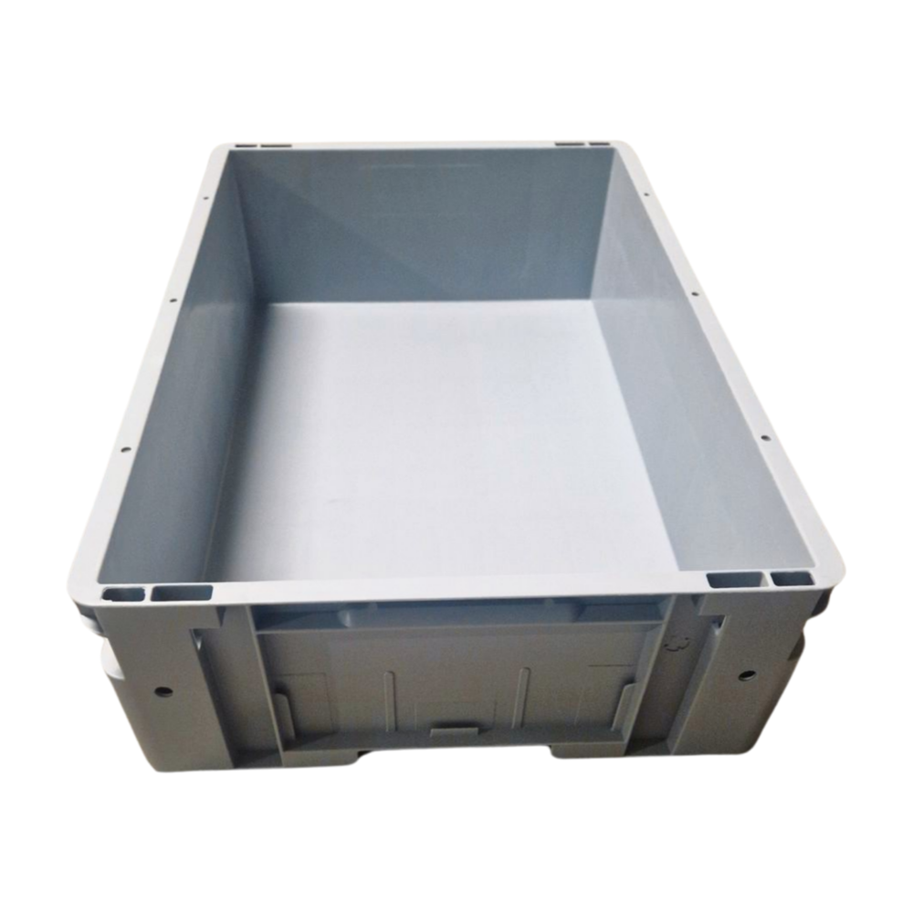 UTZ Euro stapelbak 600x400x170 grijs, als nieuw