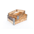 Emtrade Palletrand 80x60x20cm, stapelbaar, 4x scharnierbaar, gebruikt Emtrade Palletrand 80x60x20cm, stapelbaar, 4x scharnierbaar, gebruikt