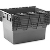 Emtrade Distributiebak 600x400x365 mm Nestbaar Stapelbaar Grijs, Nieuw Emtrade Distributiebak 600x400x365 mm Nestbaar Stapelbaar Grijs, Nieuw