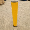A-Safe A-safe rampaal 120x20x20cm rond geel, gebruikt / per stuk