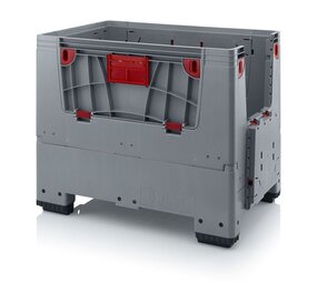 Auer Opvouwbare palletbox 1200x800x1000mm met 4 inwerpluiken, gebruikt Auer Opvouwbare palletbox 1200x800x1000mm met 4 inwerpluiken, gebruikt