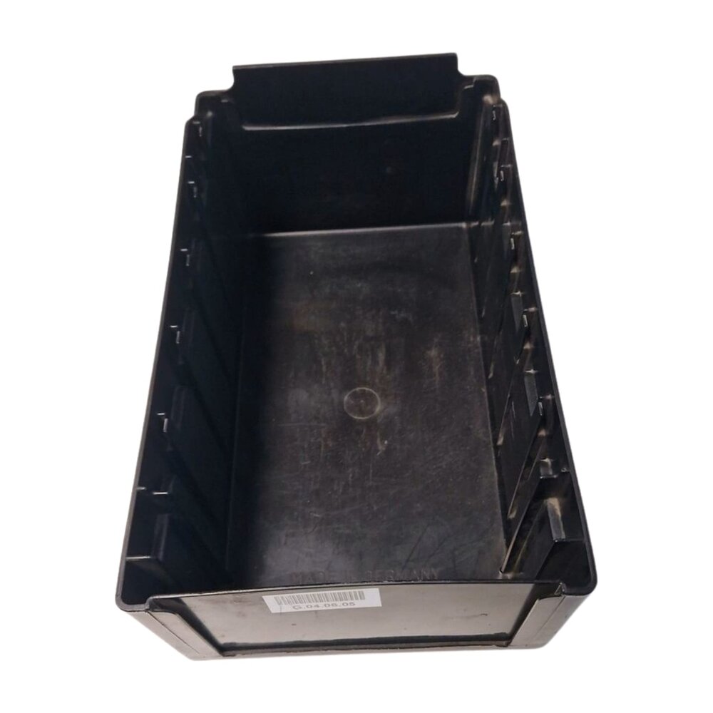 SSI Schäfer Stellingbak ESD RK321, 290x162x115mm zwart, gebruikt SSI Schäfer Stellingbak ESD RK321, 290x162x115mm zwart, gebruikt