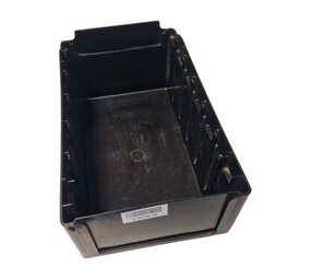 SSI Schäfer Stellingbak ESD RK321, 290x162x115mm zwart, gebruikt SSI Schäfer Stellingbak ESD RK321, 290x162x115mm zwart, gebruikt