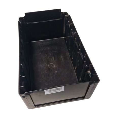 SSI Schäfer Stellingbak ESD RK321, 290x162x115mm zwart, gebruikt SSI Schäfer Stellingbak ESD RK321, 290x162x115mm zwart, gebruikt