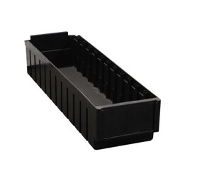 SSI Schäfer Stellingbak ESD RK621 12 vakken, 590x162x115mm zwart, gebruikt SSI Schäfer Stellingbak ESD RK621 12 vakken, 590x162x115mm zwart, gebruikt