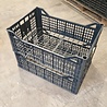 Emtrade 60x40x21cm lichtgewicht krat, zwart, PP, geperforeerd, gebruikt Emtrade 60x40x21cm lichtgewicht krat, zwart, PP, geperforeerd, gebruikt