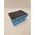 Schoeller Allibert Maxinest plus 600x400x360 met thermobox blauw, Gebruikt Schoeller Allibert Maxinest plus 600x400x360 met thermobox blauw, Gebruikt
