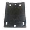 Kunststof Dolly Rolplateau 800x600x200 mm met dubbelwandig dek zwart, gebruikt Kunststof Dolly Rolplateau 800x600x200 mm met dubbelwandig dek zwart, gebruikt