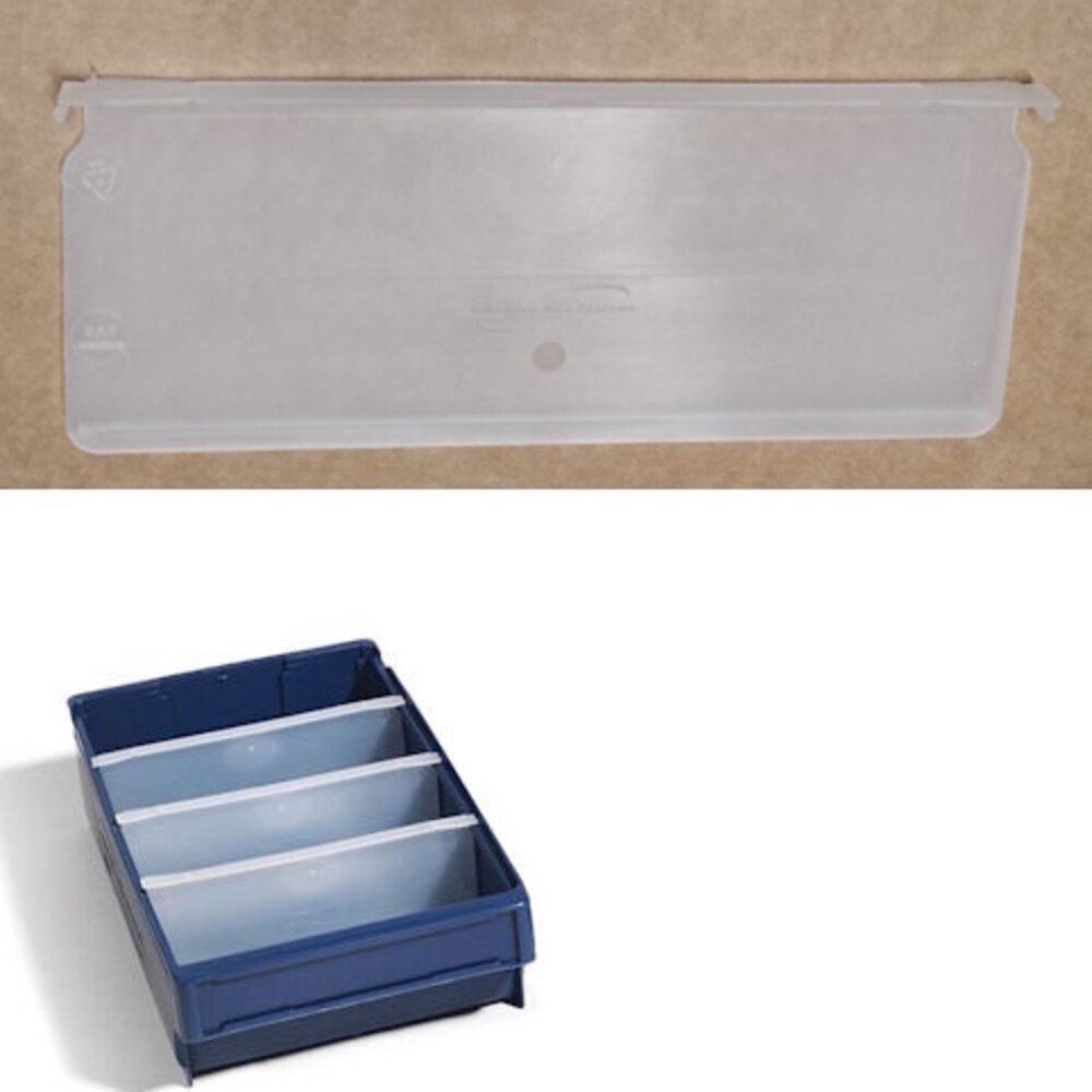 Schoeller Allibert Magazijnbak, 500x230x100 mm, blauw kunststof, gebruikt