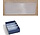 Magazijnbak, 500x230x100 mm, blauw kunststof, gebruikt