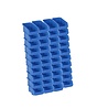 Emtrade (Nieuw) Magazijnbak, 100x163x72 mm, blauw kunststof, nieuw