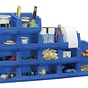 Mobil Plastic Magazijnbak, 212x165x345 mm, blauw hdpe, gebruikt