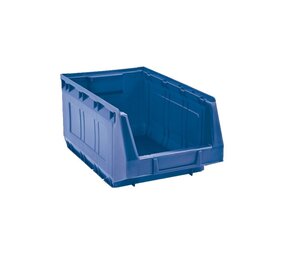 Mobil Plastic Magazijnbak, 212x165x345 mm, blauw hdpe, gebruikt