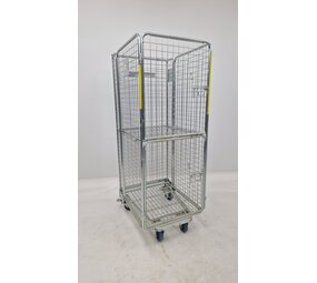 Emtrade Rolcontainer 5-heks 850x715x1900mm, nestbaar, A-frame, legbord, gebruikt