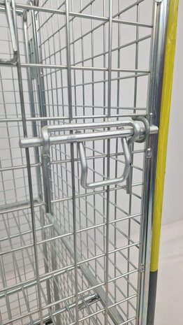 Emtrade Rolcontainer 5-heks 850x715x1900mm, nestbaar, A-frame, legbord, gebruikt