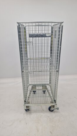 Emtrade Rolcontainer 5-heks 850x715x1900mm, nestbaar, A-frame, legbord, gebruikt