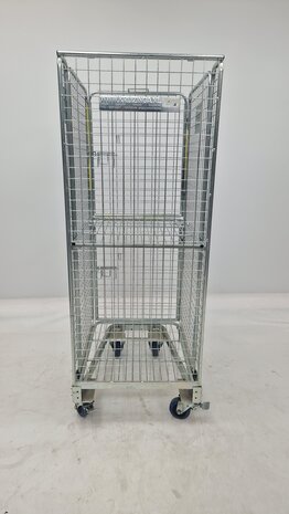 Emtrade Rolcontainer 5-heks 850x715x1900mm, nestbaar, A-frame, legbord, gebruikt