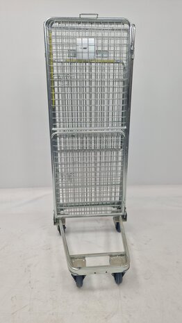 Emtrade Rolcontainer 5-heks 850x715x1900mm, nestbaar, A-frame, legbord, gebruikt