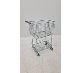 Winkelwagen kar 60x40xH35cm, gebruikt Winkelwagen kar 60x40xH35cm, gebruikt