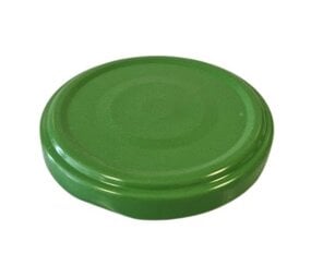 White Cap Twist-Off deksel effen groen 63mm 1440 stuks, nieuw White Cap Twist-Off deksel effen groen 63mm 1440 stuks, nieuw