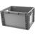 Emtrade (Nieuw) Stapelbak, 400x300x280 mm, euronorm, grijs kunststof, nieuw