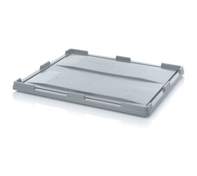 Emtrade Oplegdeksel 1200x1000mm, grijs, PP, nieuw Emtrade Oplegdeksel 1200x1000mm, grijs, PP, nieuw