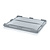 Emtrade Oplegdeksel 1200x1000mm, grijs, PP, nieuw Emtrade Oplegdeksel 1200x1000mm, grijs, PP, nieuw