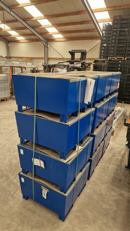 SSI Schäfer Lekbak voor 200L, type WGR1L blauw, nieuw SSI Schäfer Lekbak voor 200L, type WGR1L blauw, nieuw