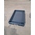 Emtrade Kunststof stapelbak 600x400x80mm grijs, PP, gesloten, vlakke bodem, gebruikt Emtrade Kunststof stapelbak 600x400x80mm grijs, PP, gesloten, vlakke bodem, gebruikt