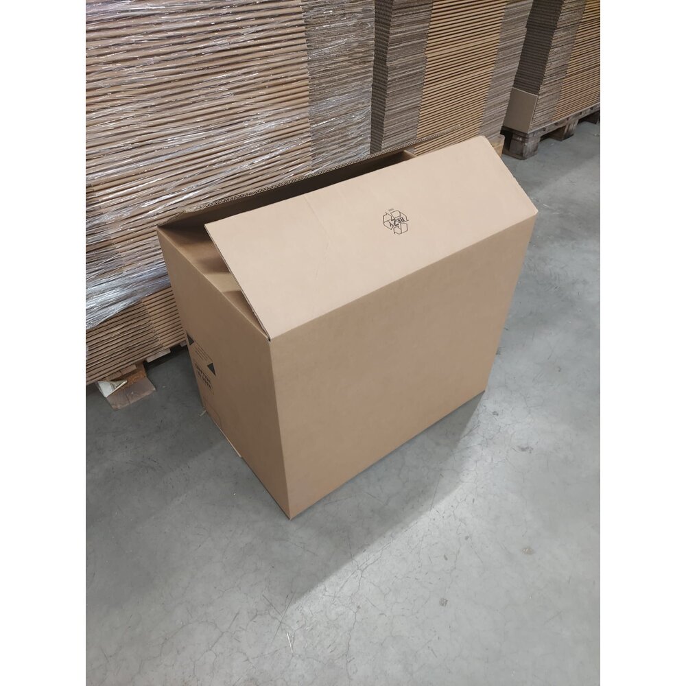 Bruine verzenddoos van enkelgolfkarton - 45 x 32 x 32 cm - bruin