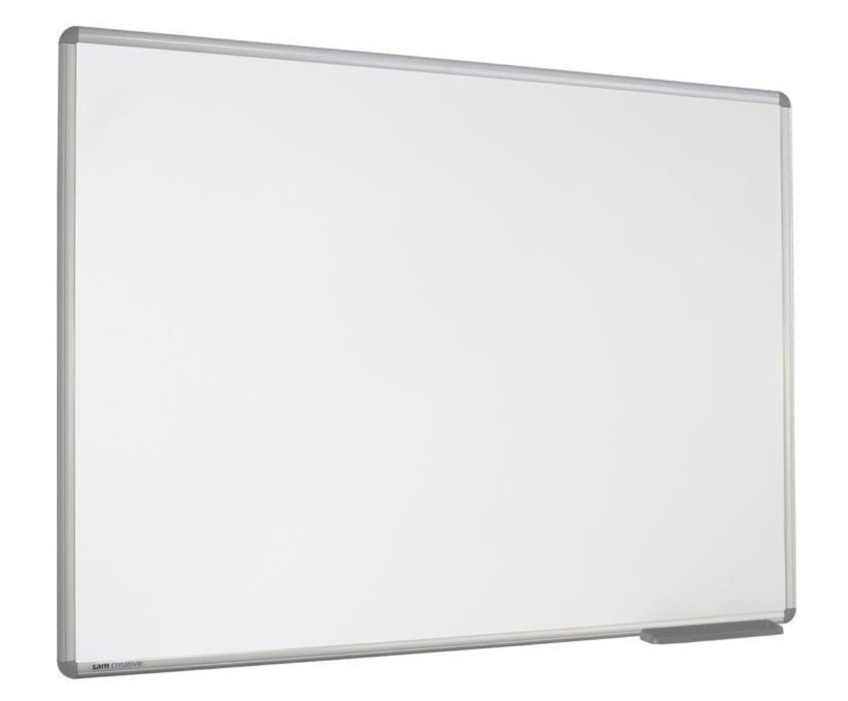 Emtrade Whiteboard 180x90cm, gebruikt Emtrade Whiteboard 180x90cm, gebruikt