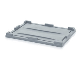 Emtrade (Nieuw) Oplegdeksel 800x600mm voor palletbox, PP, nieuw