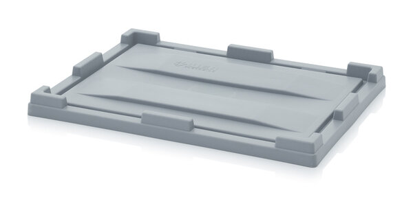 Emtrade Oplegdeksel 800x600mm voor palletbox, PP, nieuw