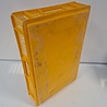 Stapelkrat, 600x400x120 mm, euronorm, geel kunststof, gebruikt