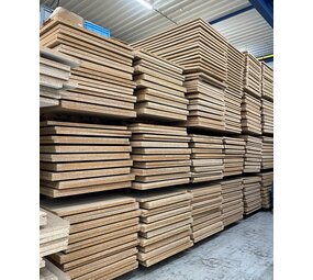Emtrade Spaanplaten 38mm, gebruikt Emtrade Spaanplaten 38mm, gebruikt