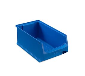 Embox Magazijnbak, 350x200x150 mm, blauw kunststof, nieuw