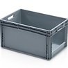 Embox Magazijnbak, 600x400x320 mm, euronorm, grijs kunststof, nieuw Embox Magazijnbak, 600x400x320 mm, euronorm, grijs kunststof, nieuw