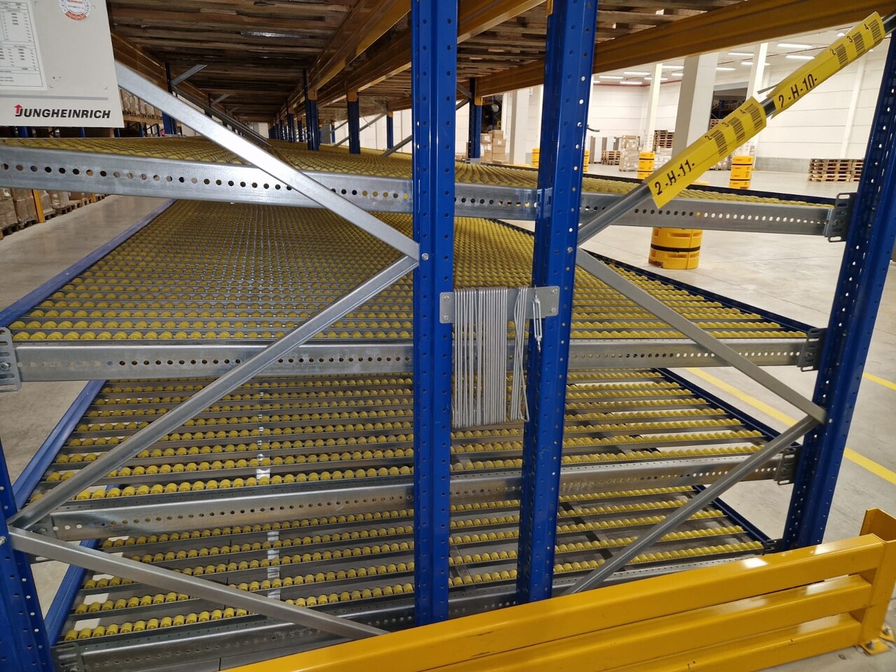 Jungheinrich Doorrolstelling plateau 2700x2400 mm, gebruikt