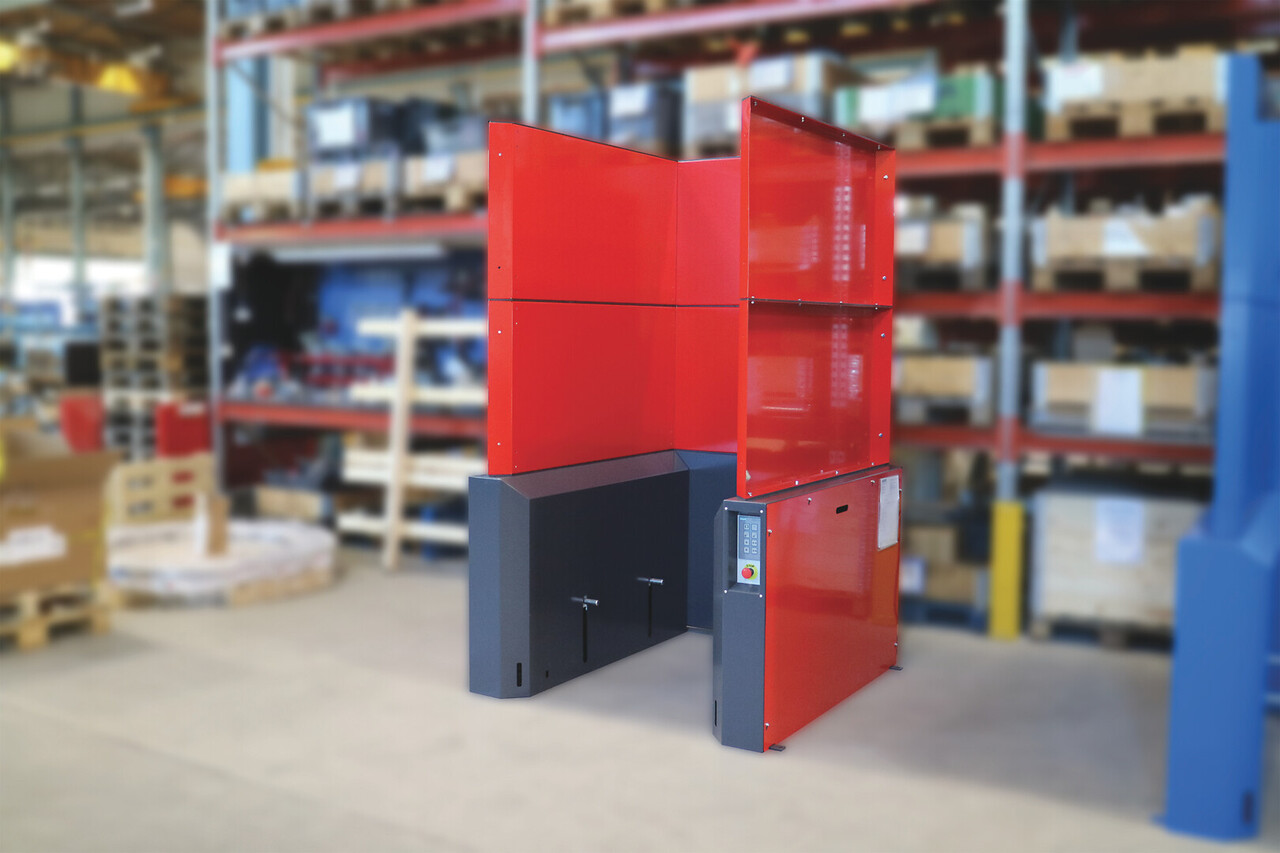 Ferroplan Ferroplan palletdispenser voor 15 europallets LP14E ELT14, gebruikt Ferroplan Ferroplan palletdispenser voor 15 europallets LP14E ELT14, gebruikt