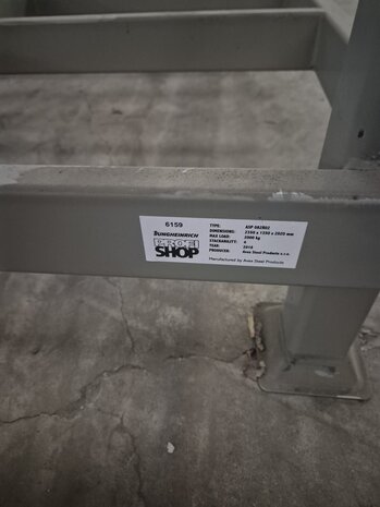 Emtrade  Stapelrek 2350x1350x2020 mm, max. 2000kg, gebruikt Emtrade  Stapelrek 2350x1350x2020 mm, max. 2000kg, gebruikt