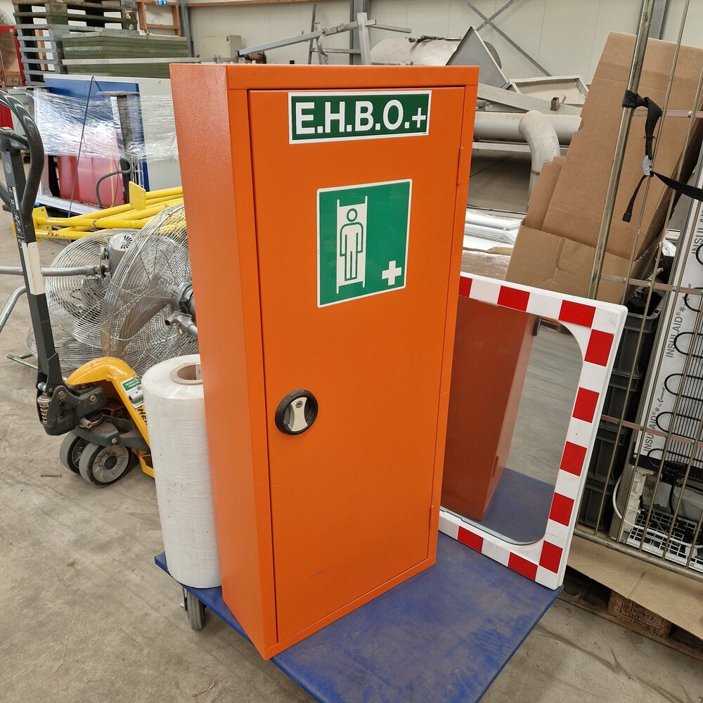 Emtrade EHBO Brancardkast, gebruikt Emtrade EHBO Brancardkast, gebruikt
