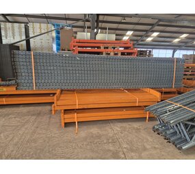 Dexion Dexion grootvakstelling / bandenstelling 500mm diep, gebruikt