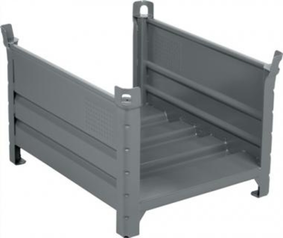 Heson Stapelrek Heson 21/94 1000x800mm grijs, gebruikt Heson Stapelrek Heson 21/94 1000x800mm grijs, gebruikt