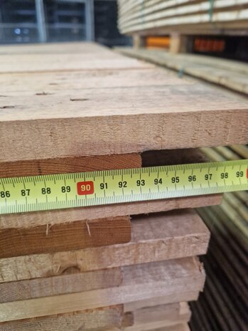 Emtrade Vlonder vurenhout, 100% gesloten mes-groef, gebruikt Emtrade Vlonder vurenhout, 100% gesloten mes-groef, gebruikt