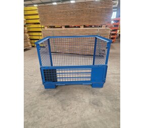 Emtrade Gitterbox 1240x835x970mm blauw, gebruikt (als nieuw) Emtrade Gitterbox 1240x835x970mm blauw, gebruikt (als nieuw)